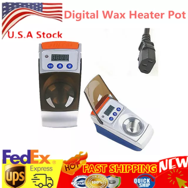 Dental Lab Digital Wax Pot Analog Melting Dipping Heater Melter Equipment