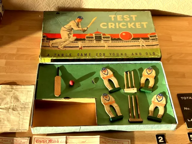 Vintage Chad Valley Test Cricket Game