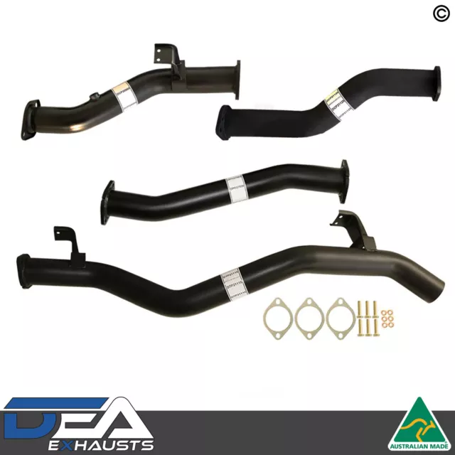 3" DPF Back Exhaust With Pipe Only Suit 79 Series Landcruiser VDJ79R V8 Ute My17