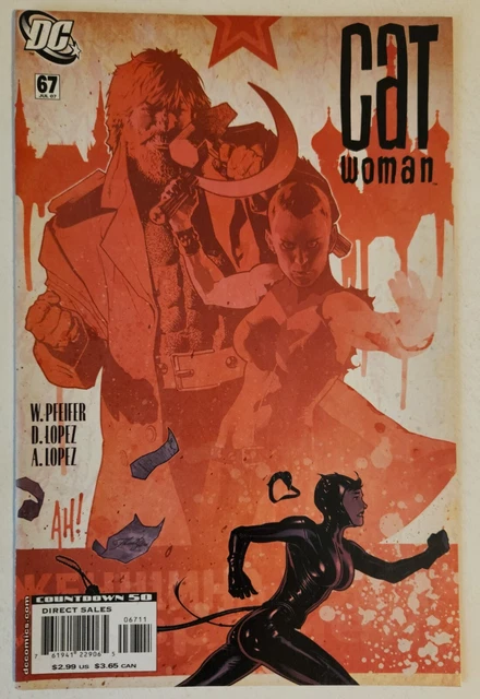 Catwoman #67 (2007, DC) VF/NM Vol 3 Adam Hughes Cover