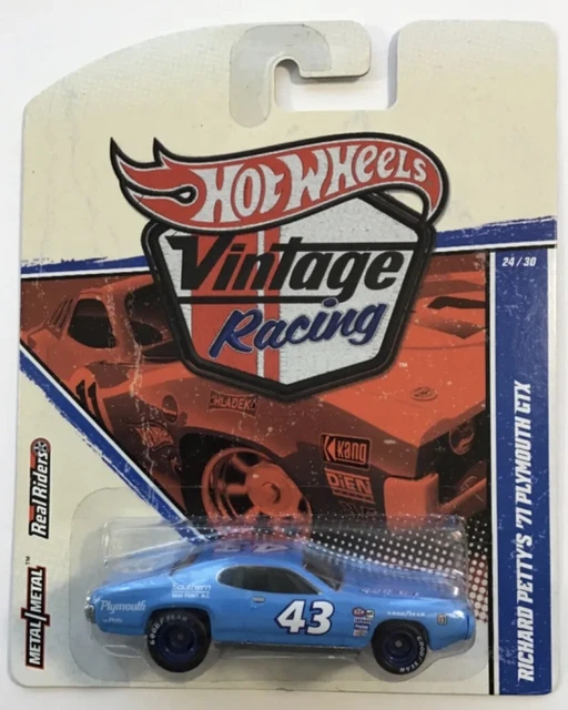 Hot Wheels '71プリムスGTX ビンテージレーシングR.ペティ