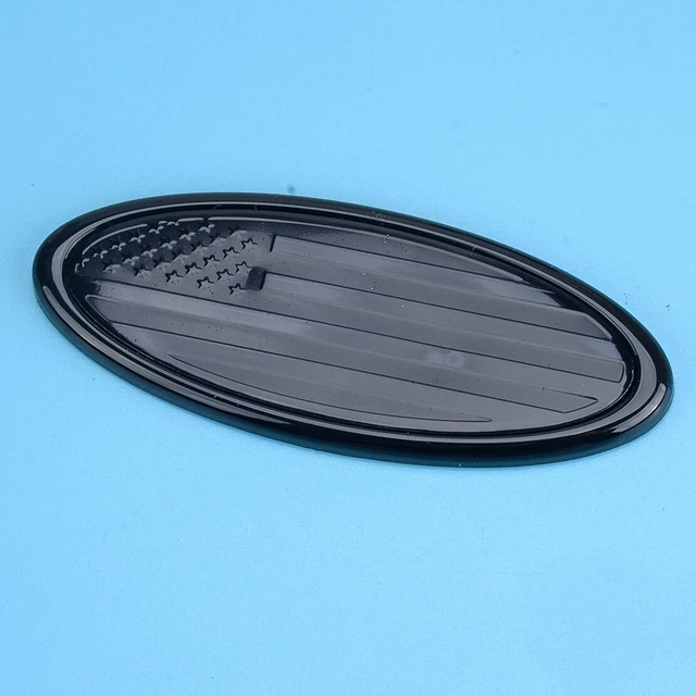 Black USA US U.S. American Flag Oval Emblem Badge Decal Sticker Fit For Ford