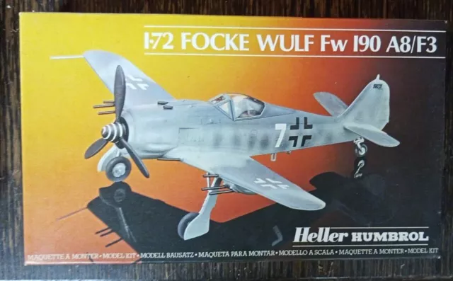 Heller 80235  Focke Wulf Fw 190  A8/F3   1:72