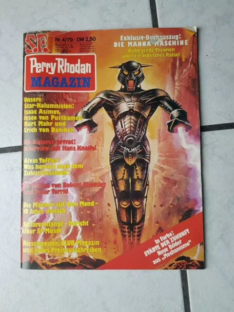 Perry Rhodan S.F. Sonderheft/Magazin -Möwig Verlag-    Heft -4 /1979 + Poster