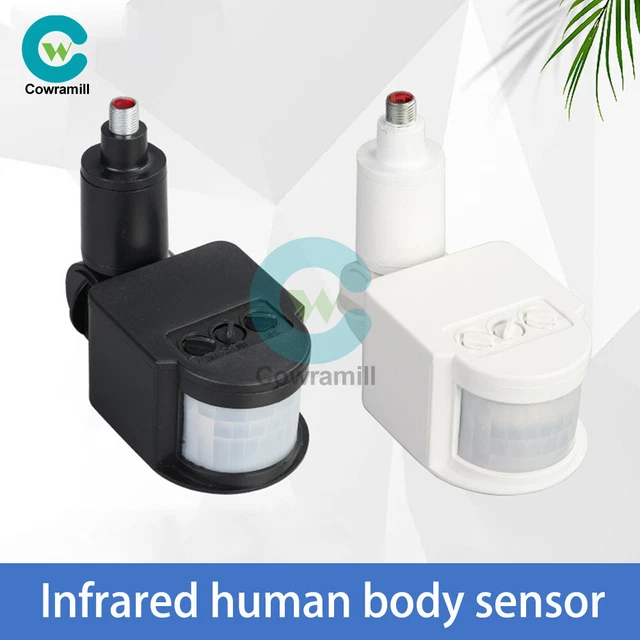 Move Sensor 12V/24V MOTION SENSOR 220V 110V PIR Move Detector Auto Infrared LED ...