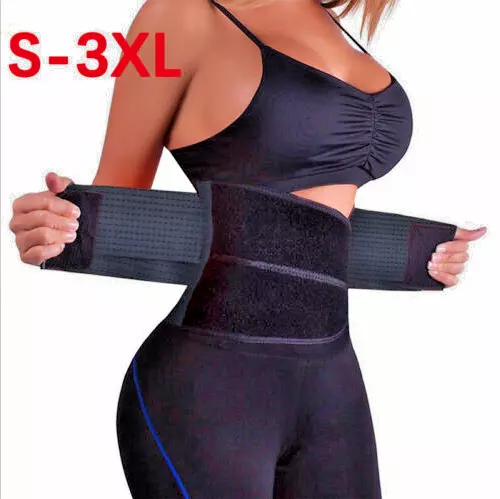 Women's Waist Trainer Body Shaper Sweat Belt Tummy Slimming Band Girdle Girdle