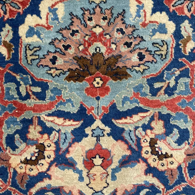 Tappeto persiano annodato a mano 140x190cm Tabriz In Buone Condizioni 2