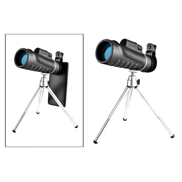 Shockproof Outdoor Monoculars Telescope 12X50  with Tripod,Durable  And Rubber