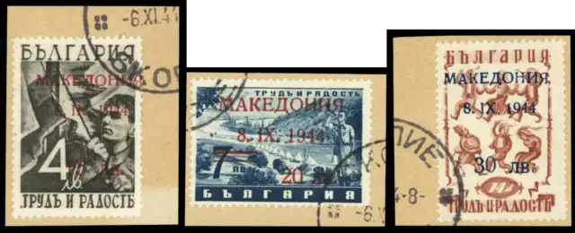Dt. Bes. II. WK Mazedonien Nr. 1-8 Briefst. (1730015545)