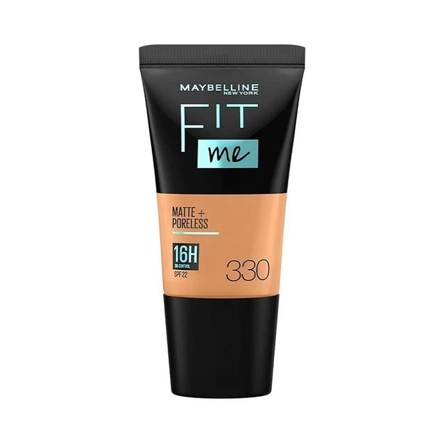 Maybelline New York Liquid Foundation, Matte & Poreless, Full Coverage Blendable