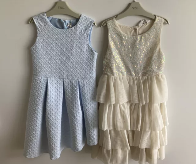 *Girls Party Dress Bundle Age 5-6 Years* In Excellent Condition* Next/H&M