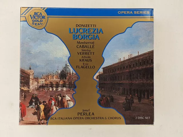 CD　Chorus　DONIZETTI　PicClick　Opera　Italian　Caballe　Montserrat　£25.20　LUCREZIA　UK　BORGIA　Orchestra