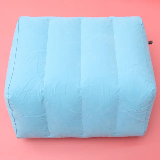 Leg Pillow Inflatable Rest Portable Travel Light Earth Tones