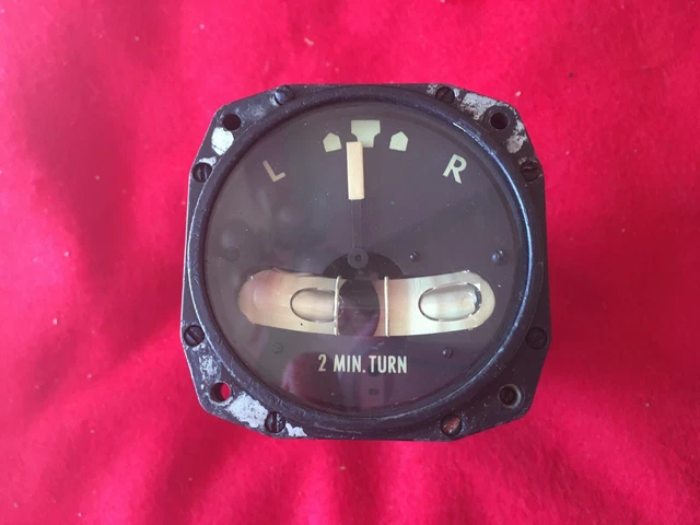 WWII Type C-1 -2 Minute Turn and Bank Instrument in great shape. WWII Type C-1 -2 Minute Turn and Bank Instrument in great shape.