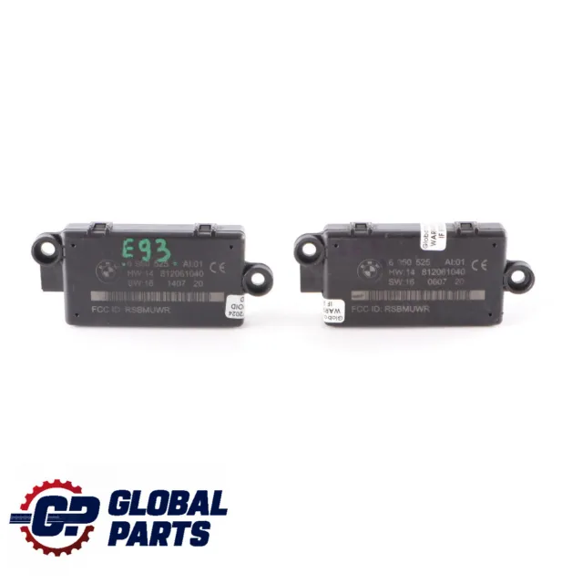 2 x BMW E63 E64 E93 Módulo de sistema de alarma Sensor Unidad de control DWA 6950525