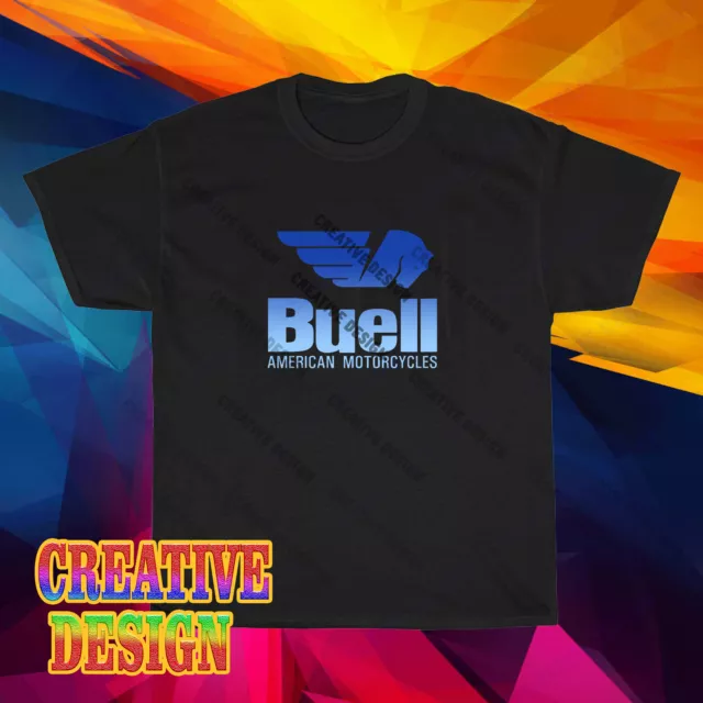 NEW SHIRT BUELL American Motorcycle Manufacturing Logo T-Shirt Funny ...