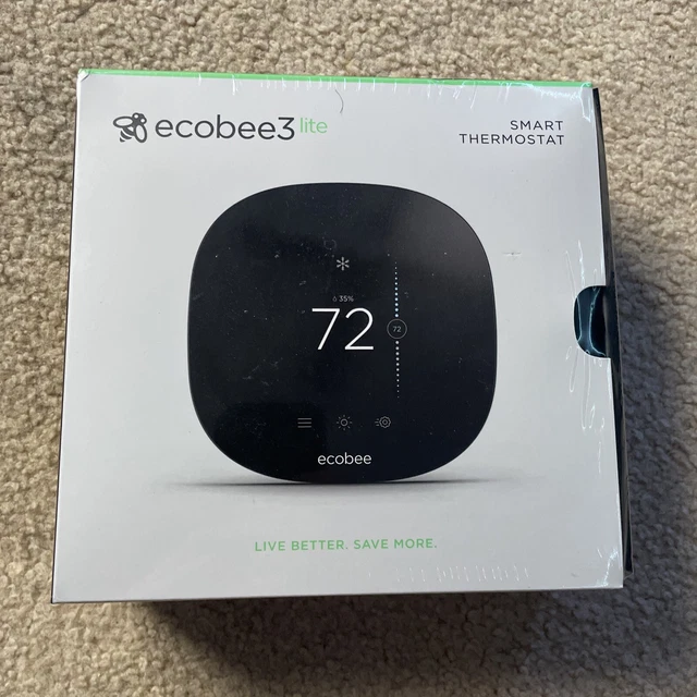 Ecobee EB-STATE3LTP-02 Smart Thermostat - Black