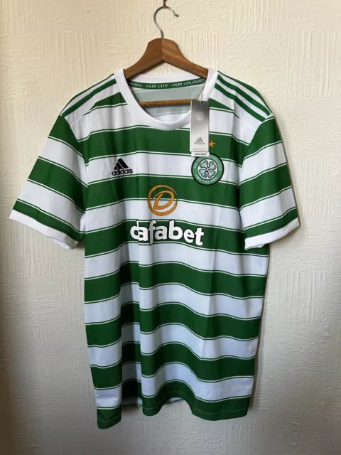 Original Celtic 2020/21 Home Football Shirt Adidas Size Extra Large *BNWT*