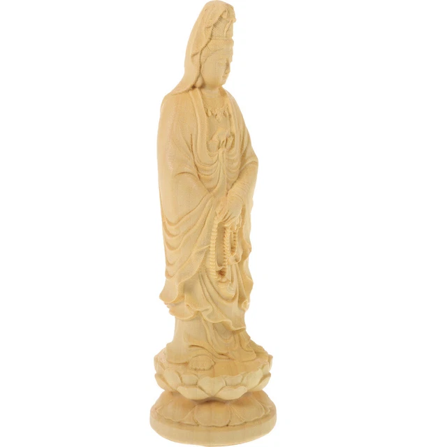 Garden Statue Figurines Goddess Of Mercy Statue Meditating Statue