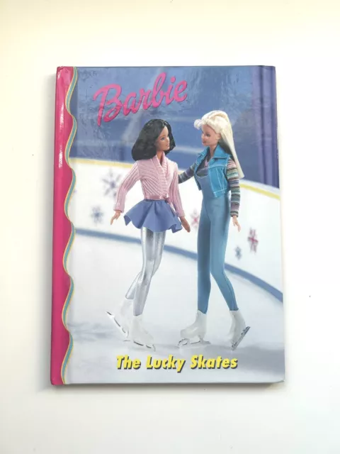 Vintage Barbie Book The Lucky Skates