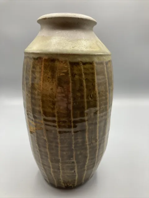 Vintage early  To mid century, clay pottery vase