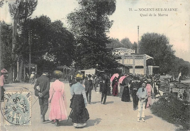 NOGENT-SUR-MARNE - Quai de la Marne