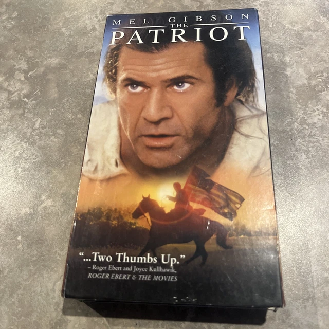 THE PATRIOT (VHS, 2000) Blockbuster Rental 3.99 PicClick