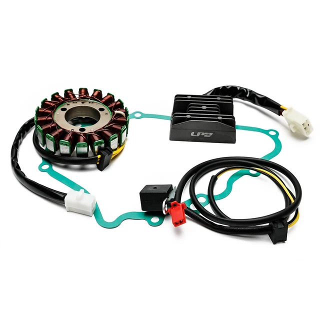 Alternatore statore, regolatore, guarnizione per Kawasaki EN 50/LTD KLE500 EX GPZ 500 S