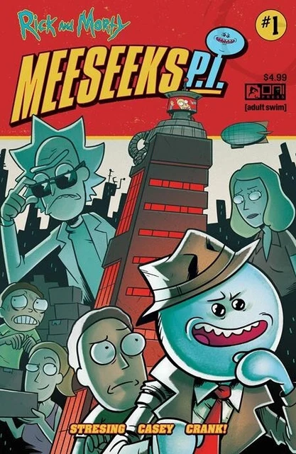Rick And Morty Meeseeks Pi #1 (Of 4) Cvr A Stresing & Casey  *11/29/23 Presale