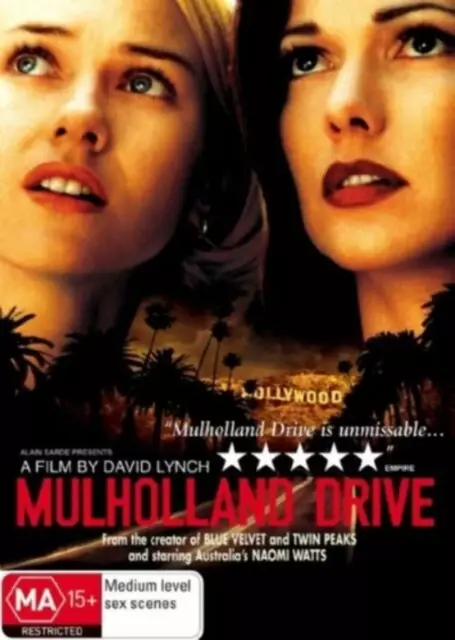 Mulholland Drive very good condition dvd region 4 t144