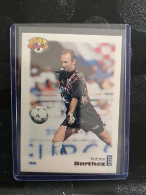 Fabien Barthez of AS Monaco in action during the French Championship