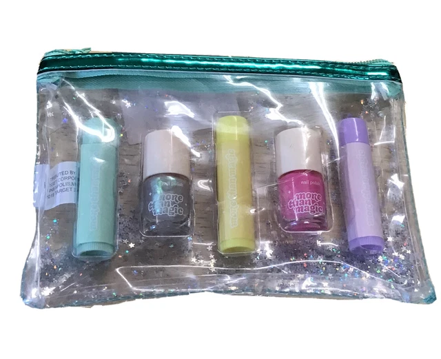 More than Magic Gift of Glam Lip and Nail Set Kids 3+ Gift Set Girls Makeup