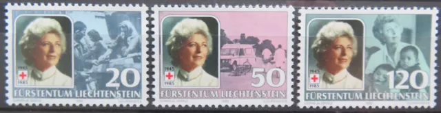 Liechtenstein Mi Nr. 875 - 877 postfrisch **