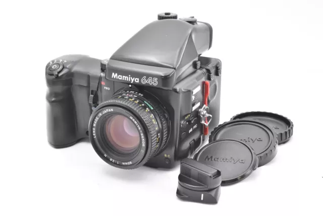 Mamiya 645PRO TL (AE) SEKOR-C 80mm f2.8N with film winder (t6454)