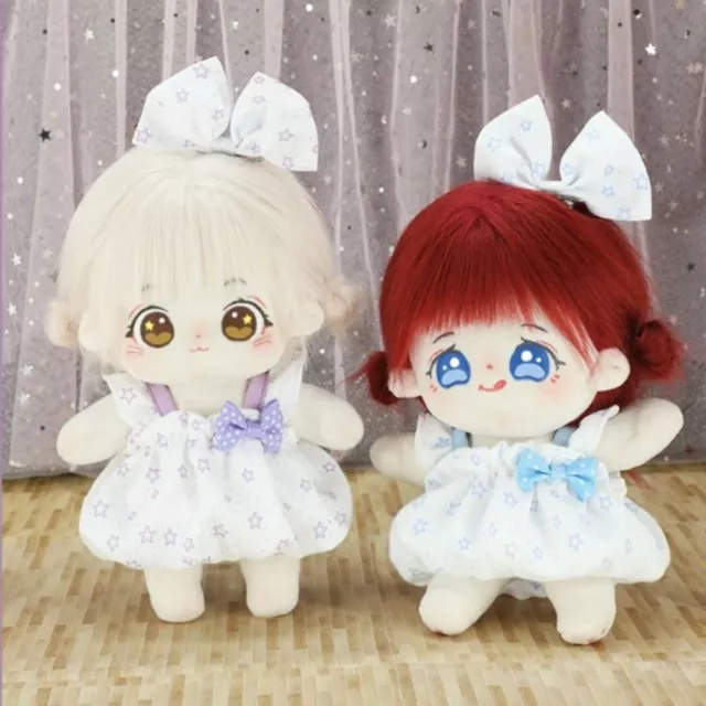 2 Styles Doll Lovely Clothes Flower Bud Skirt  20cm Cotton Doll/EXO Idol Dolls