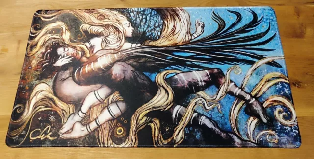 Magic the Gathering - MTG - Seb McKinnon & Rebecca Guay - Playmat - Signed