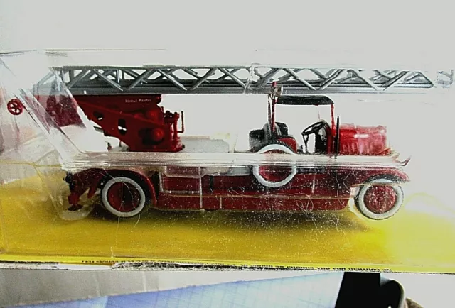 1/43 Hachette Ii Camion Pompier  Delahaye Echelle 26M