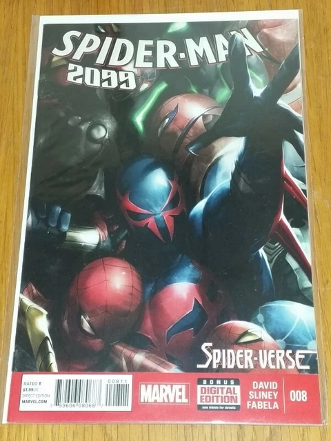 Spiderman 2099 #8 Marvel Comics March 2015 Nm+ (9.6 Or Better)