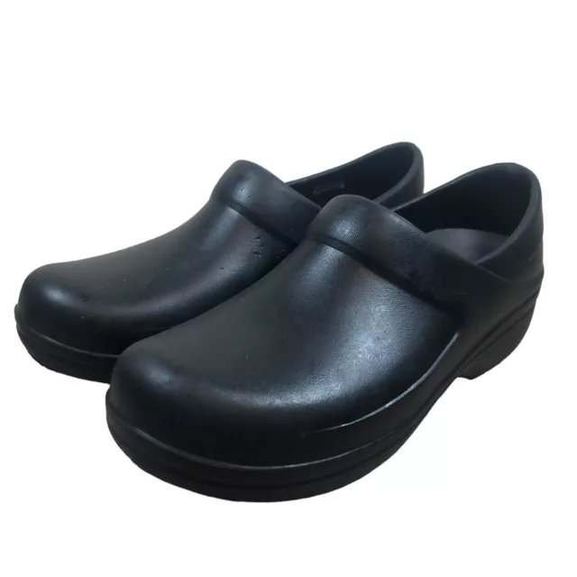 Crocs Dual Comfort Womens Clogs Size 9 Black Non-Slip Work Shoes Slip On