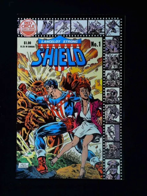 Lancelot Strong The Shield #1  Archie Publications Comics 1983 Vf/Nm