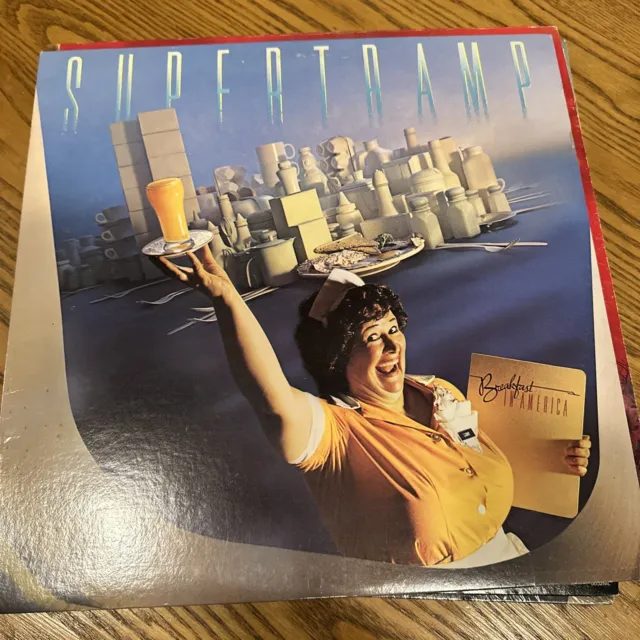 Supertramp Breakfast In America (1979) A&M Records Lp Vinyl Album Vintage Sp3708