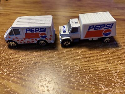 vintage pepsi cola van and truck die cast toys collectible