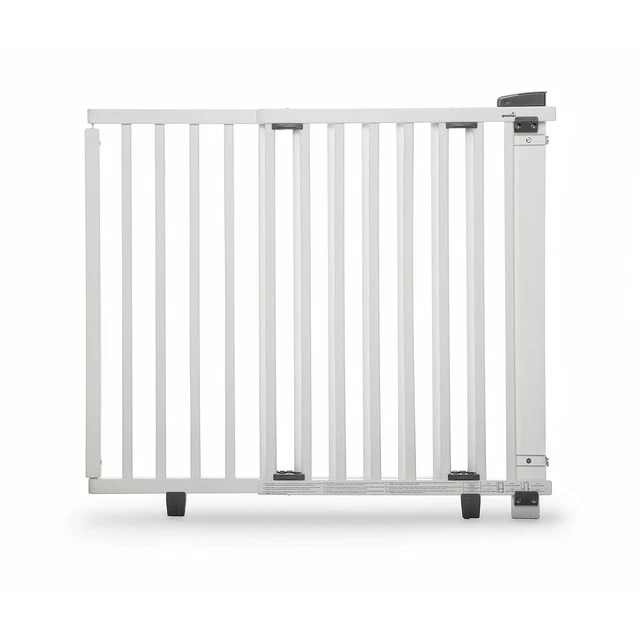 Geuther 2734 schwenkbares Türschutzgitter passend für 86 cm - 133 cm Weiß B-WARE