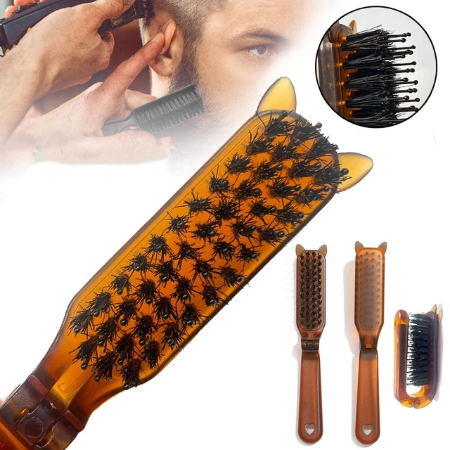 Brosse à barbe Starmann, fait main, 100% poils de sanglier, SDBB main image 1