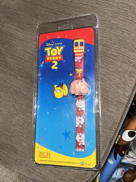 TOY STORY 2 Vintage 1999 Hamm Watch ZEON QUARTZ BRAND NEW SEALED toy-story-2-vintage-1999-hamm-watch-zeon-quartz-brand-new-sealed