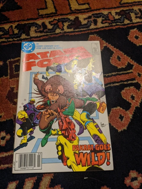 Dc #3  Atari Force March Pakrat Goes Wild Old Comic Book Rare Vtg
