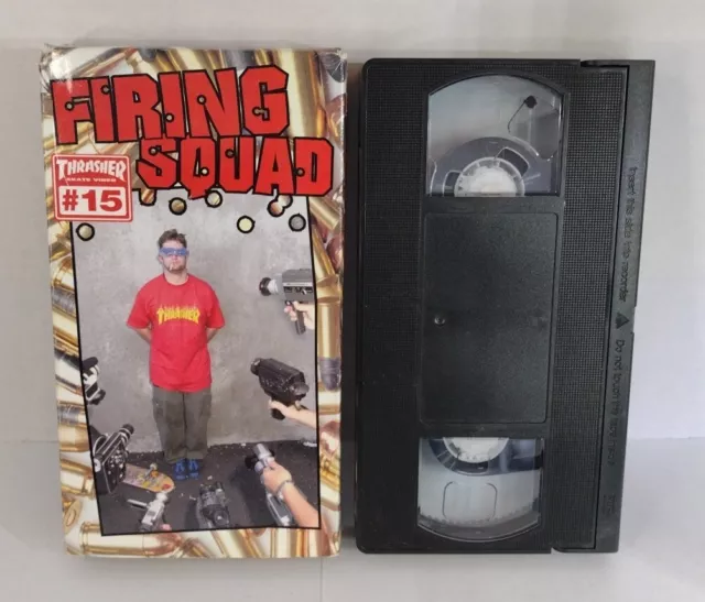 Thrasher Firing Squad 2000 Skateboarding VHS Skate Video