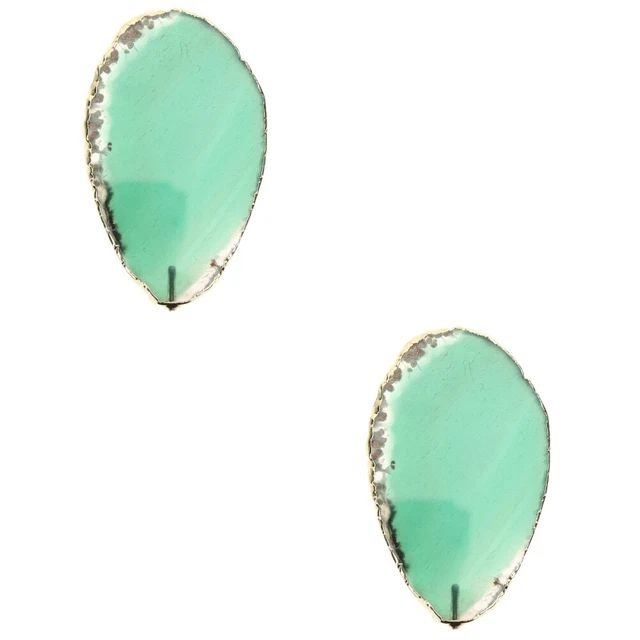2 Count Achat Edelstein-Untersetzer Geode Schreibtischaufsatz