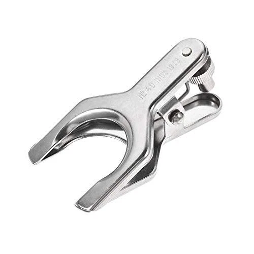uxcell Joint Clip Lab Clamp Round Mounting Clips for 34mm Glass Ground Joints...