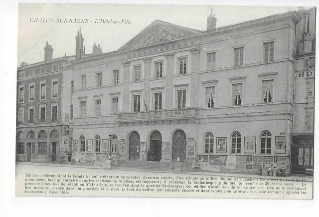 71  Chalon Sur Saone  Hotel De Ville